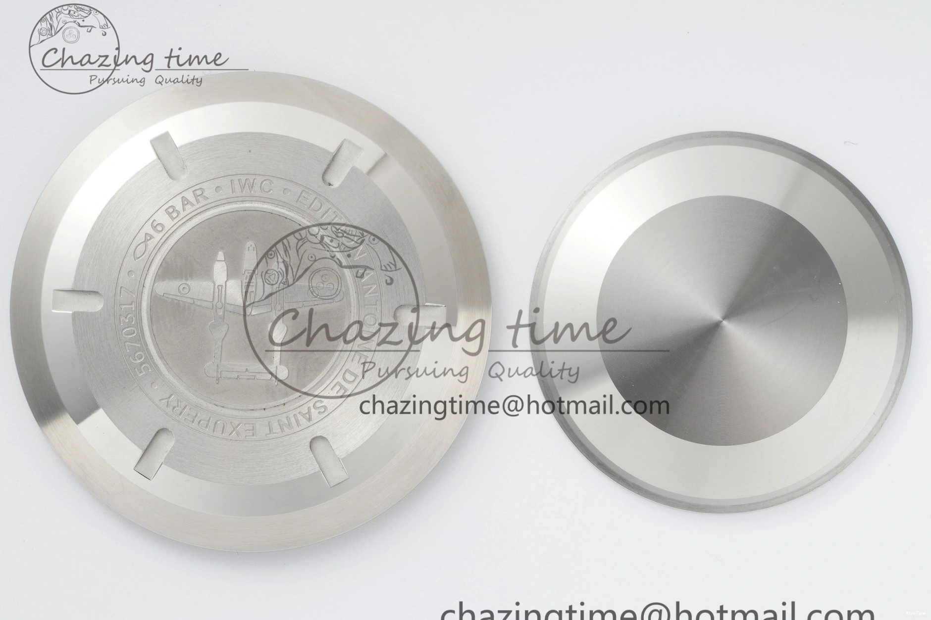 MIROTIME 1222 Thermal Pilot Chrono SS AZF 1:1 Best Edition Brown Dial on Brown Leather Strap A 7062